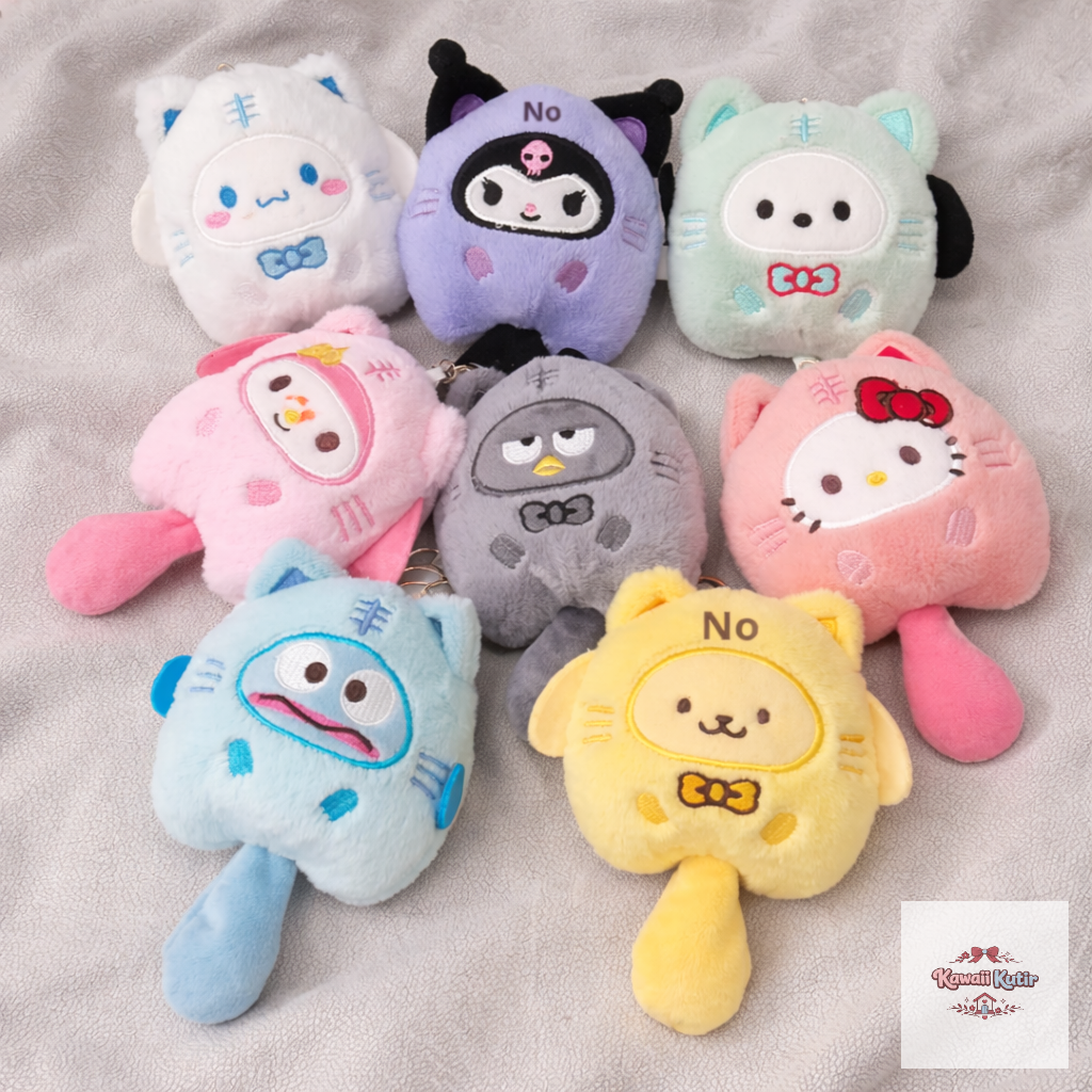 Kawaii Premium Plush Keychain